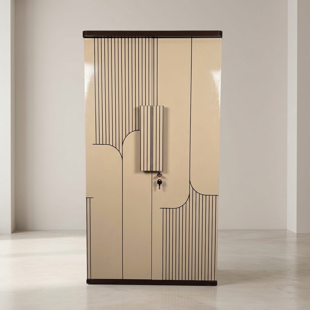 Brown 2Door Wardrobe