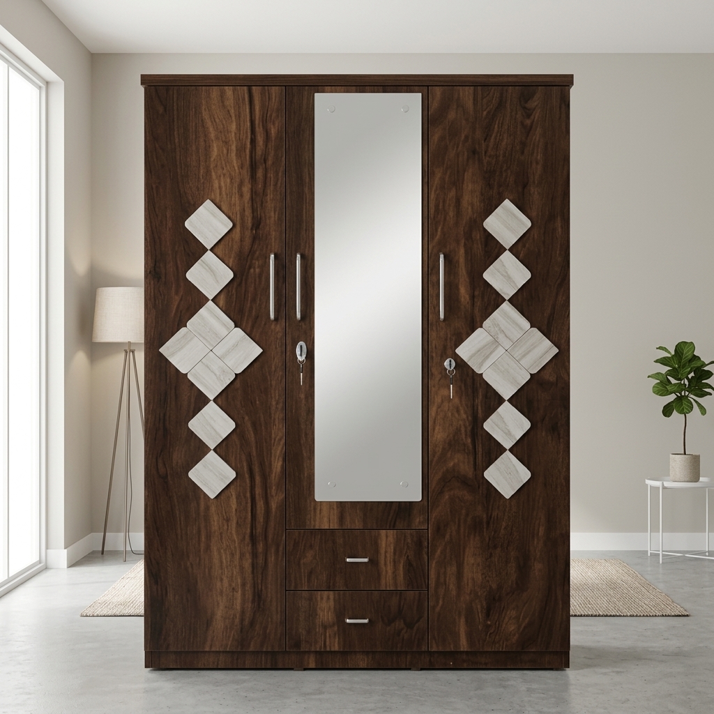 Standard Wooden Wardrobe