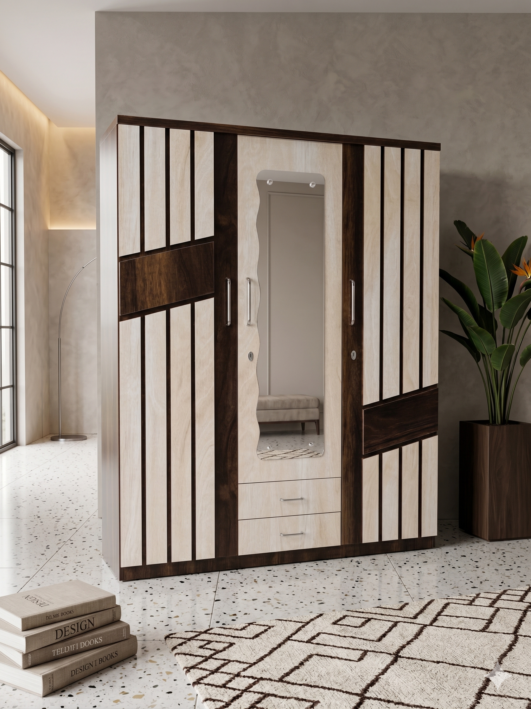Ivory Crest Wardrobe