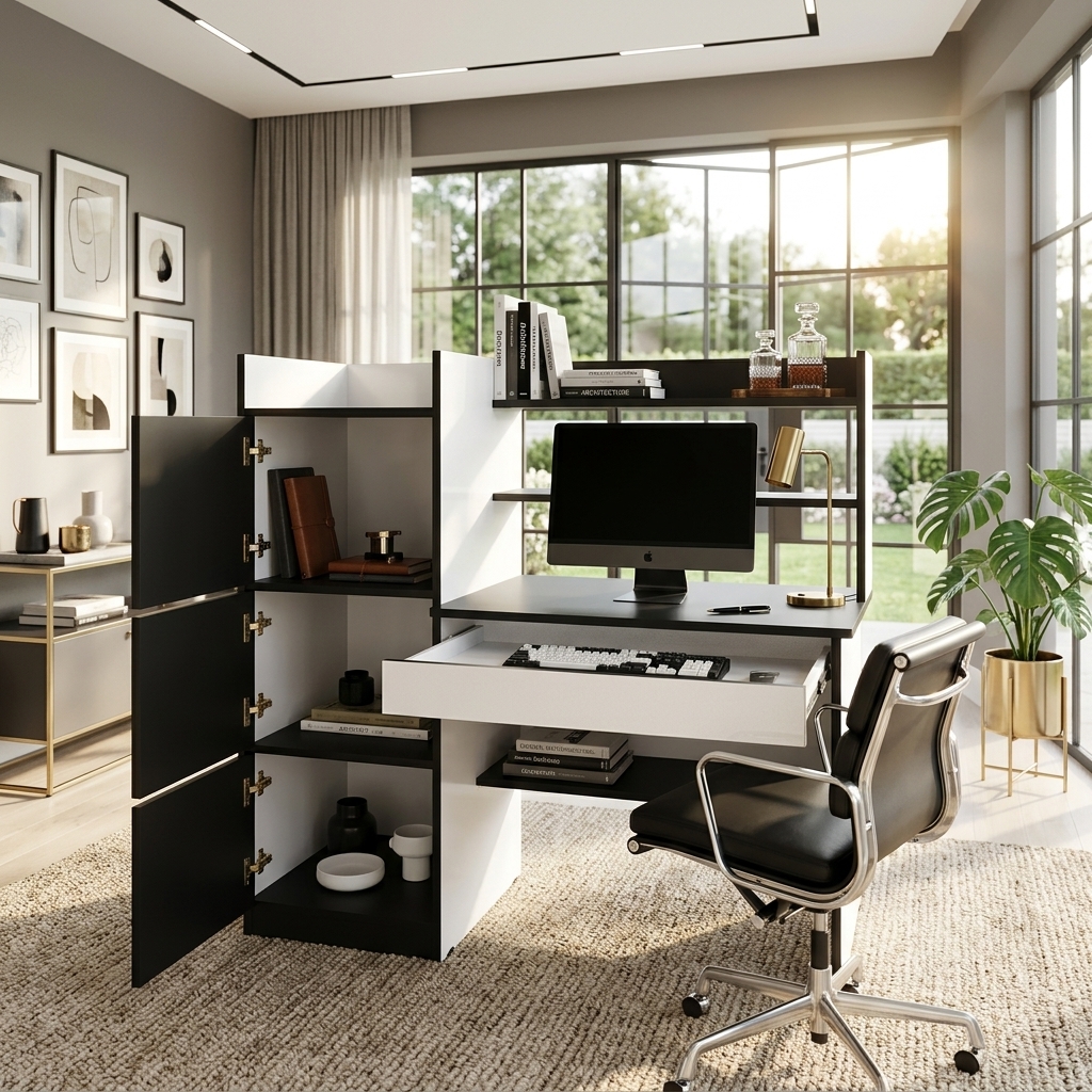 Premium Study Desk with Storage