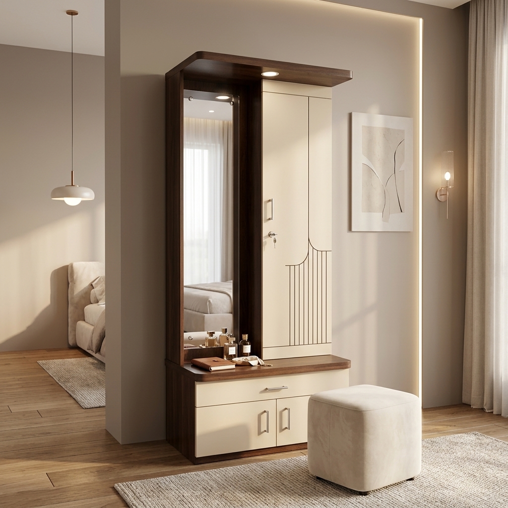 Narrow Modern Dressing Unit